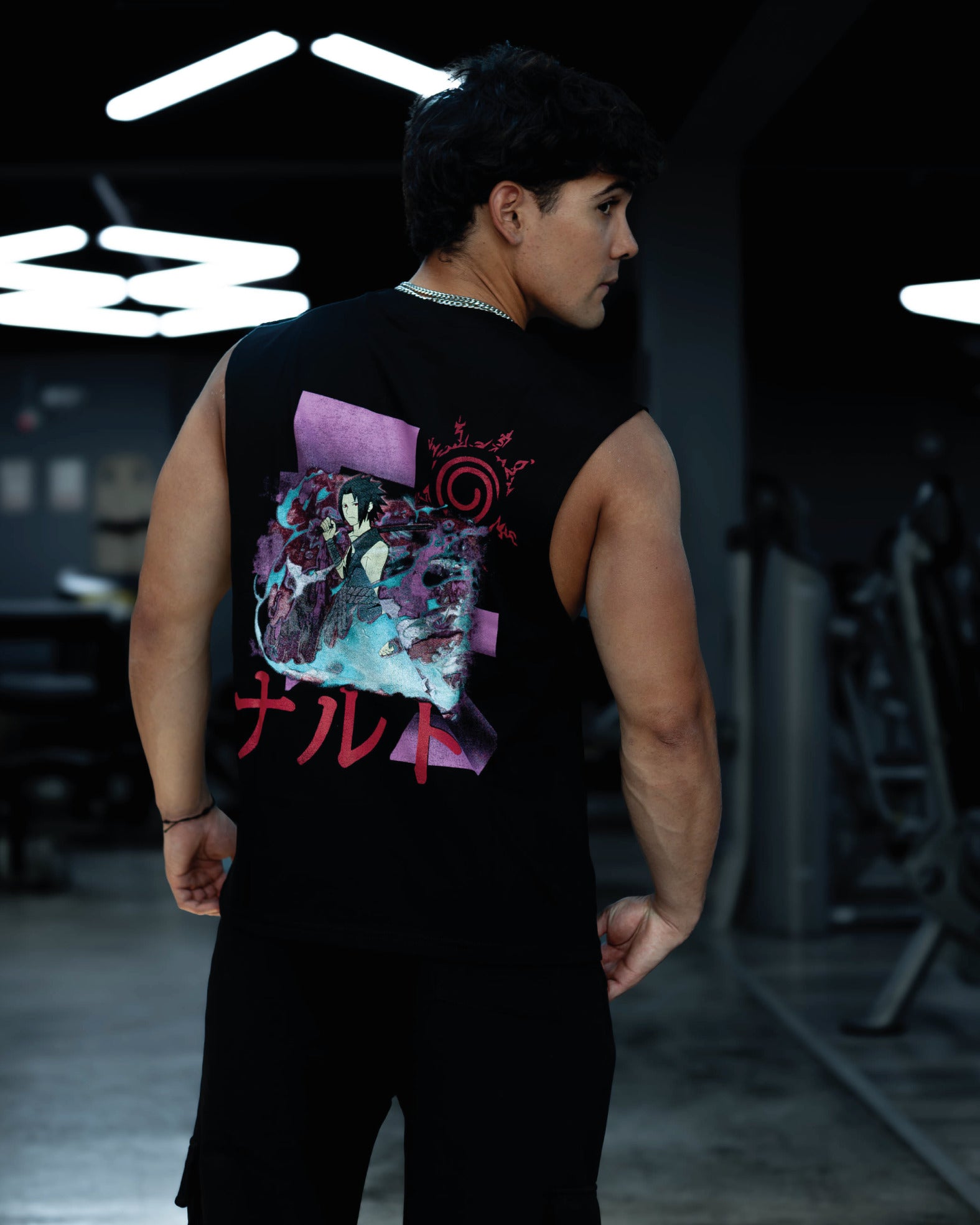 NARUTO (R) SASUKE - CUT OFF TANK