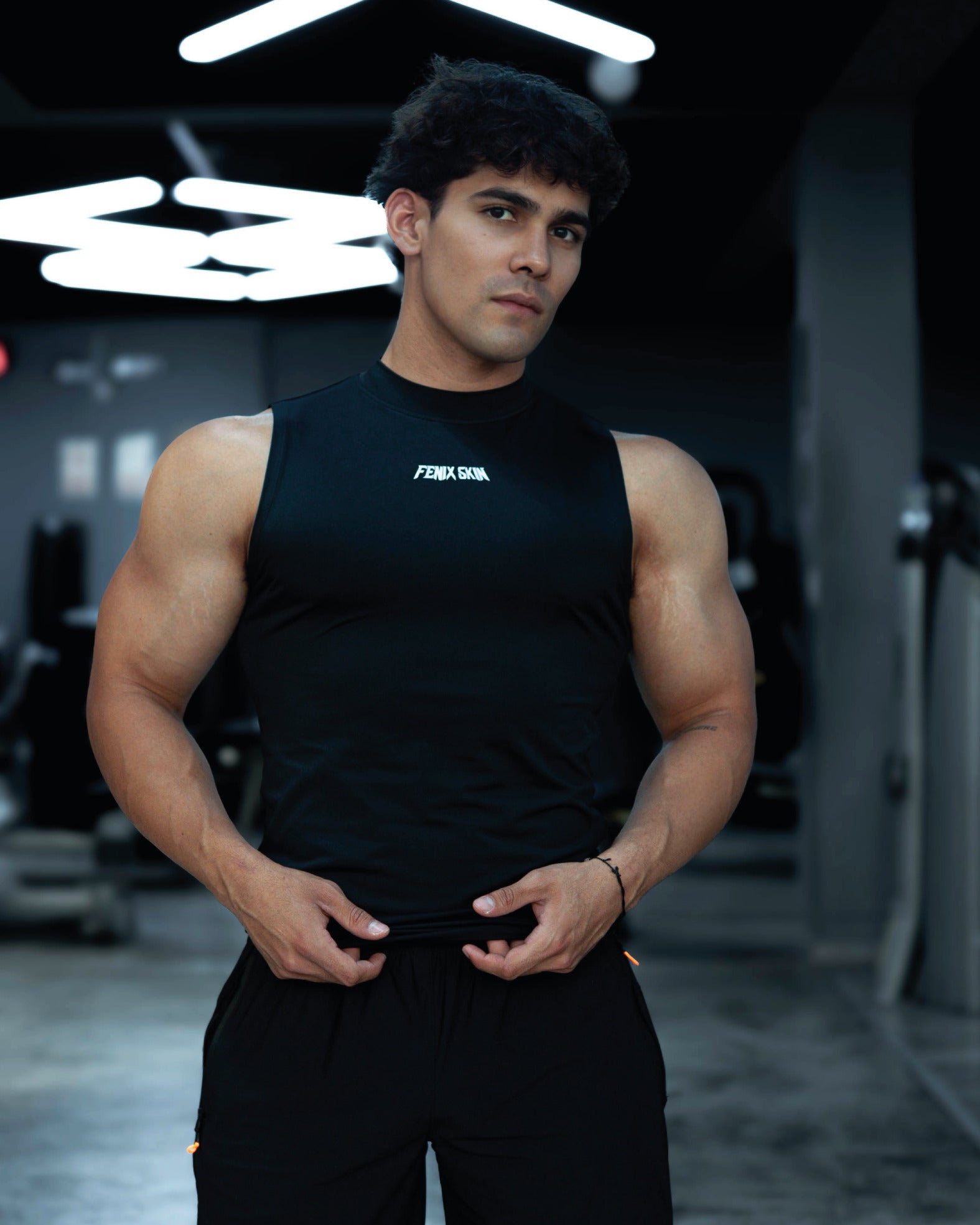 SW(R) SITH FORCE - BLACK COMPRESSION TANK