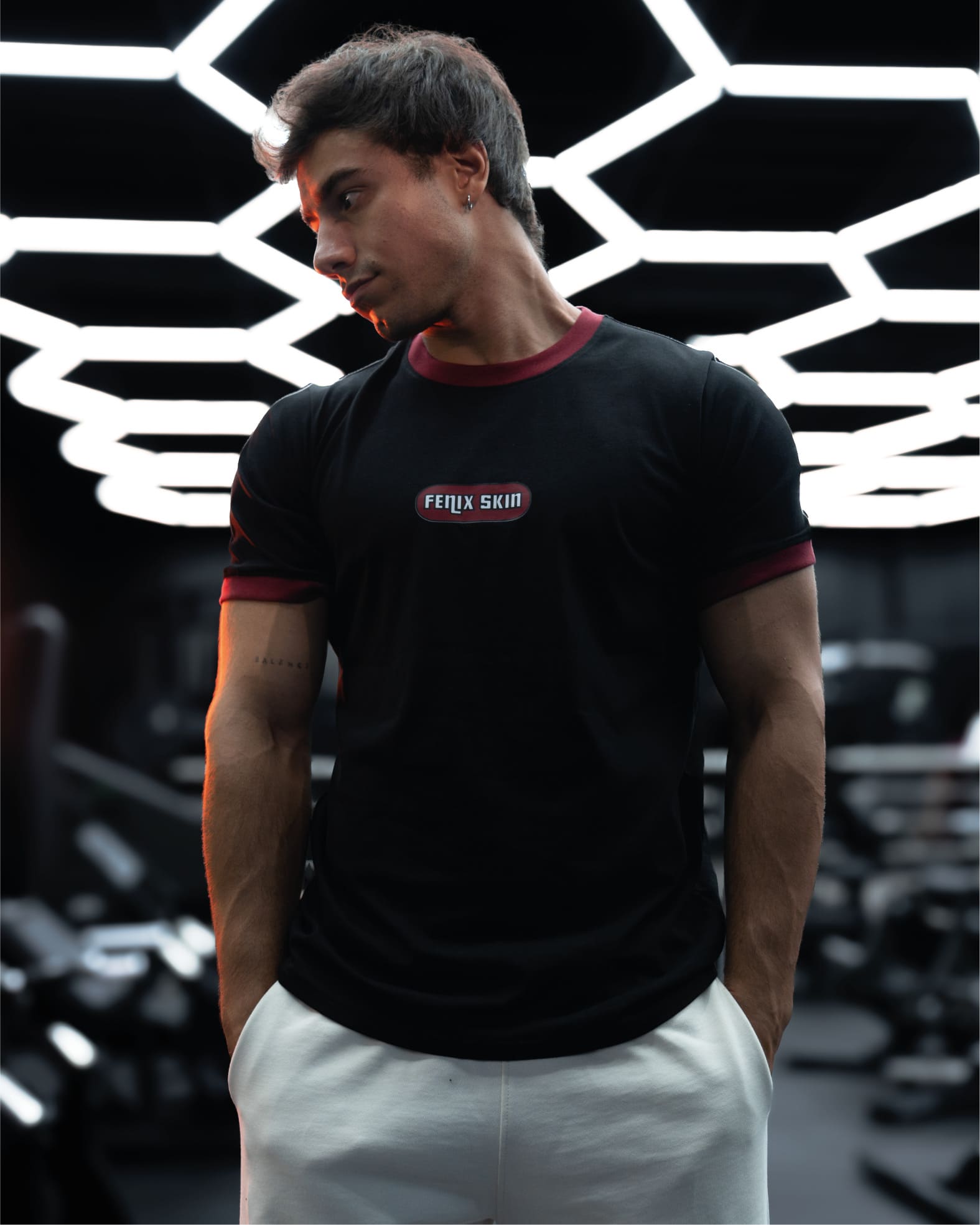 VICE CITY MUSCLE T-SHIRT - BLACK