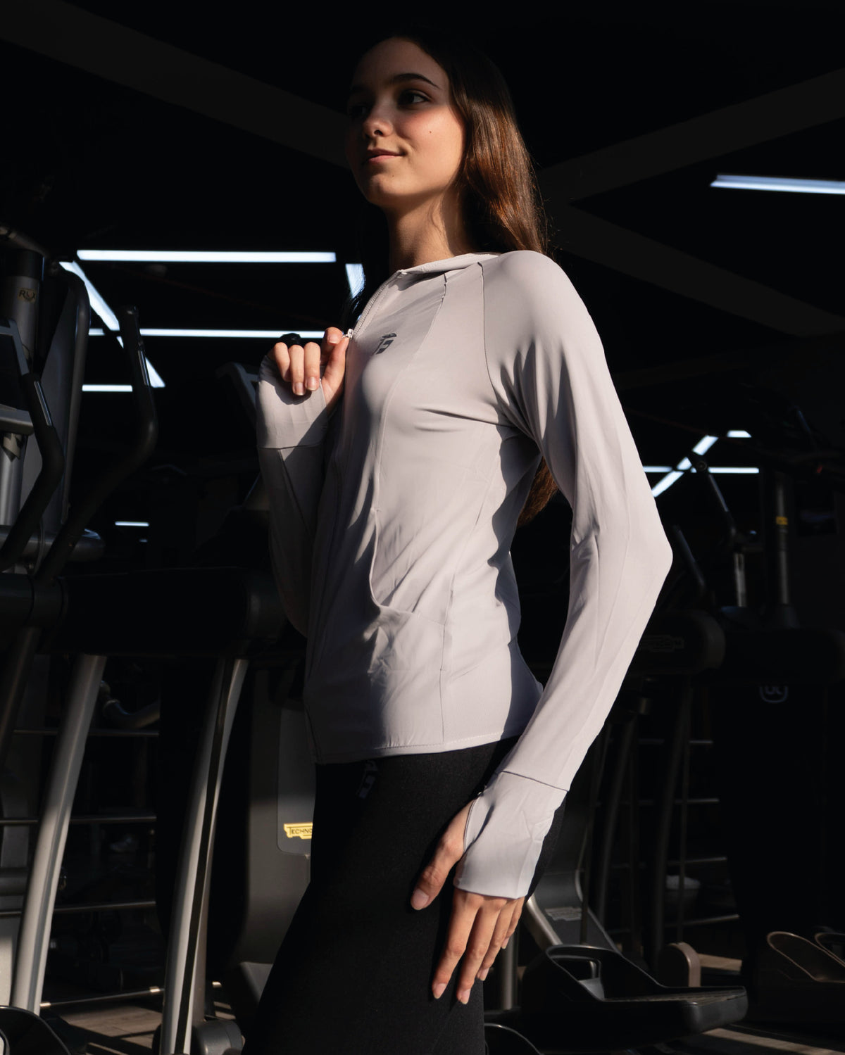 ACTIVE V2 SCULPT JACKET - GRAY