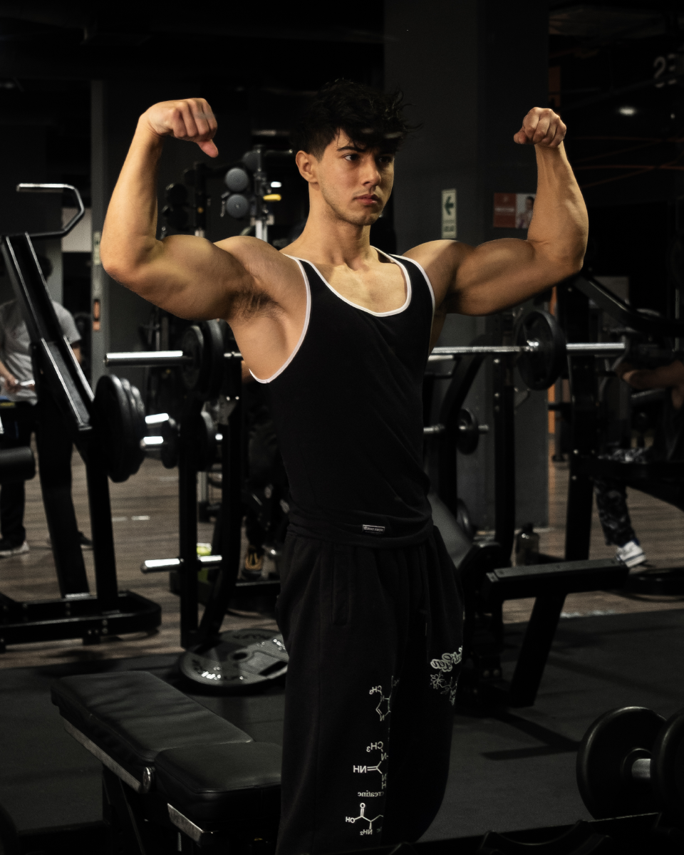 GTA ESSENTIAL RIB TANK - BLACK