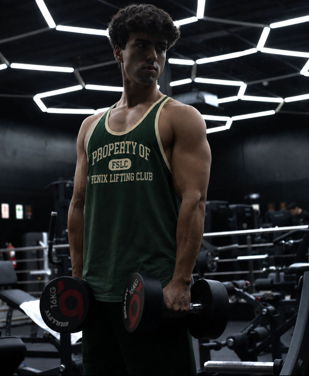 UNIVERSITY OLD SCHOOL STRINGER - MILITARY GREEN
