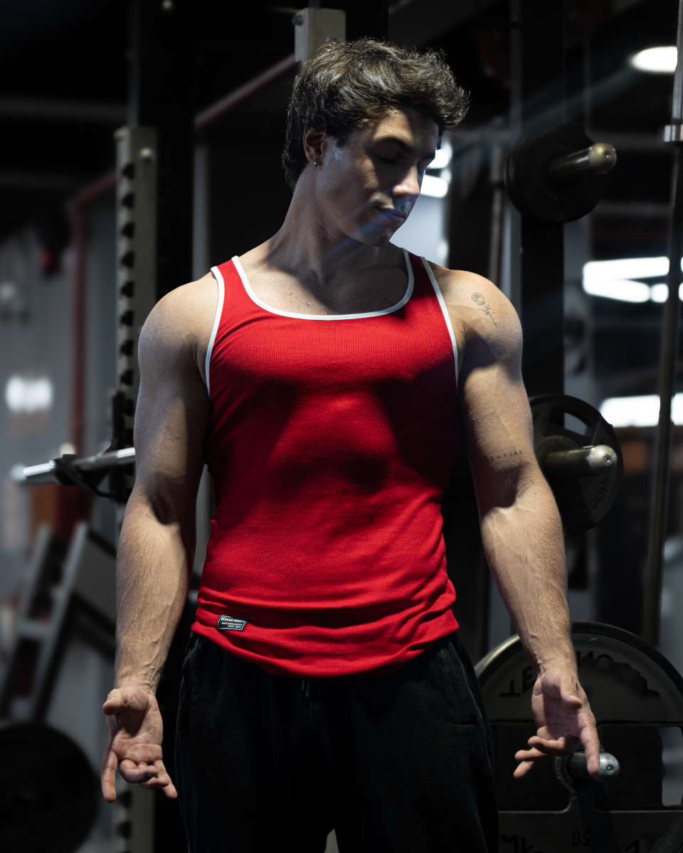 GTA ESSENTIAL RIB TANK – ARIA RED