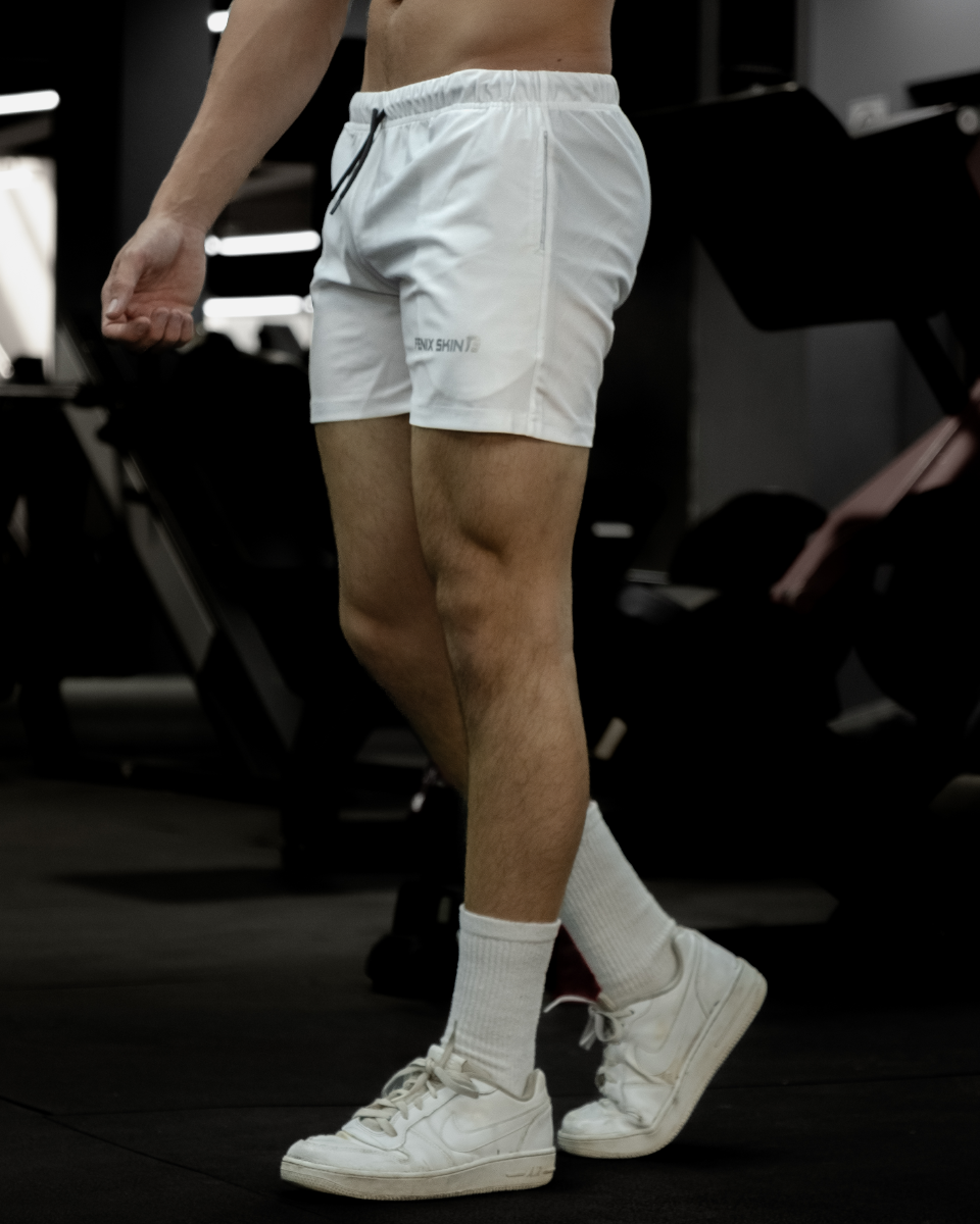 VERSATILITY SQUAT SHORT – WHITE