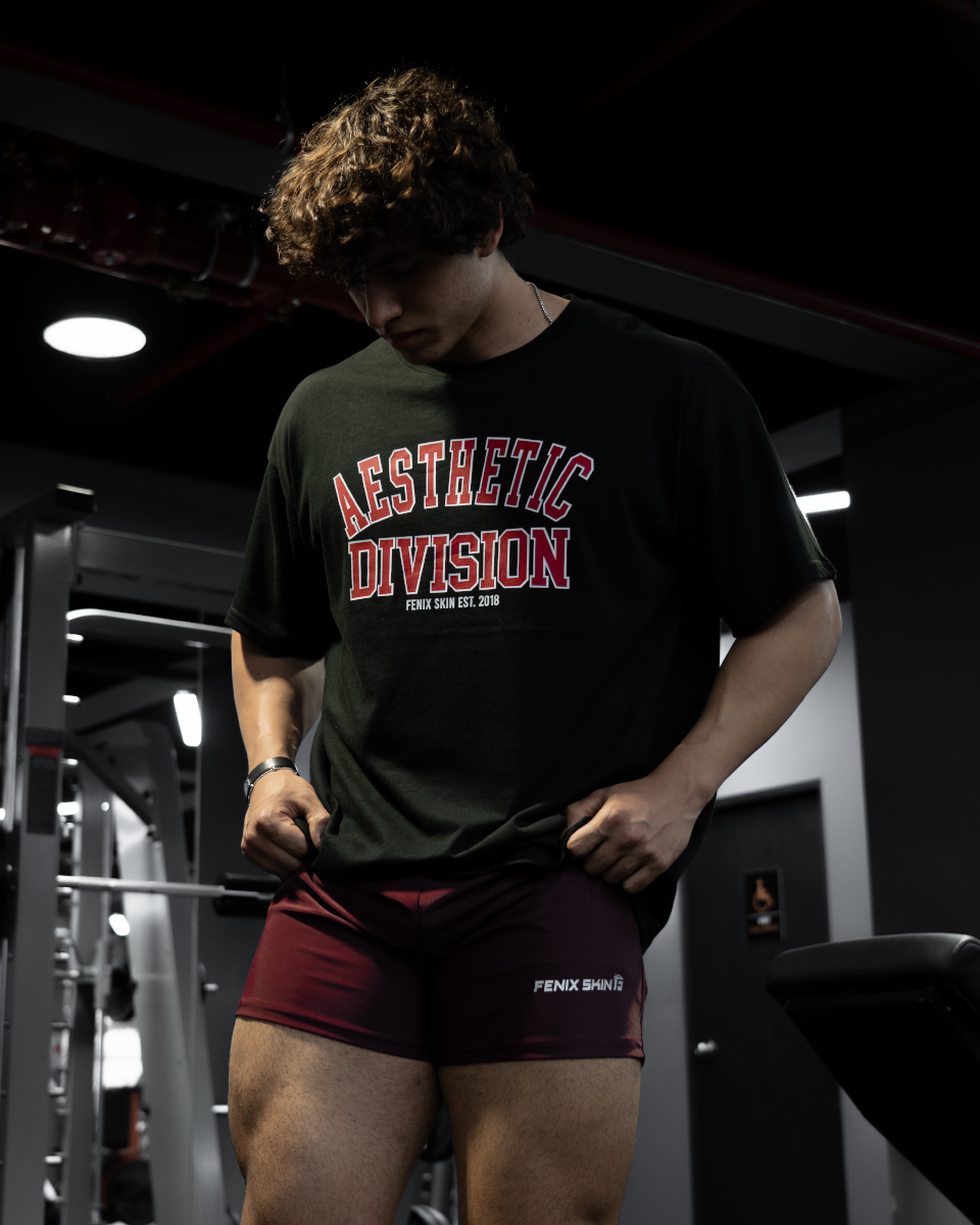 UNIVERSITY AESTHETIC DIVISION PUMP COVER – BLACK
