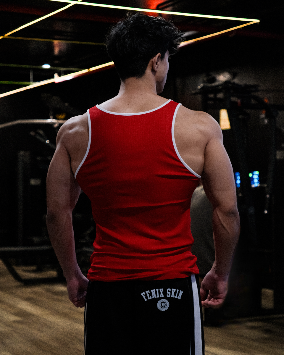 GTA ESSENTIAL RIB TANK – ARIA RED