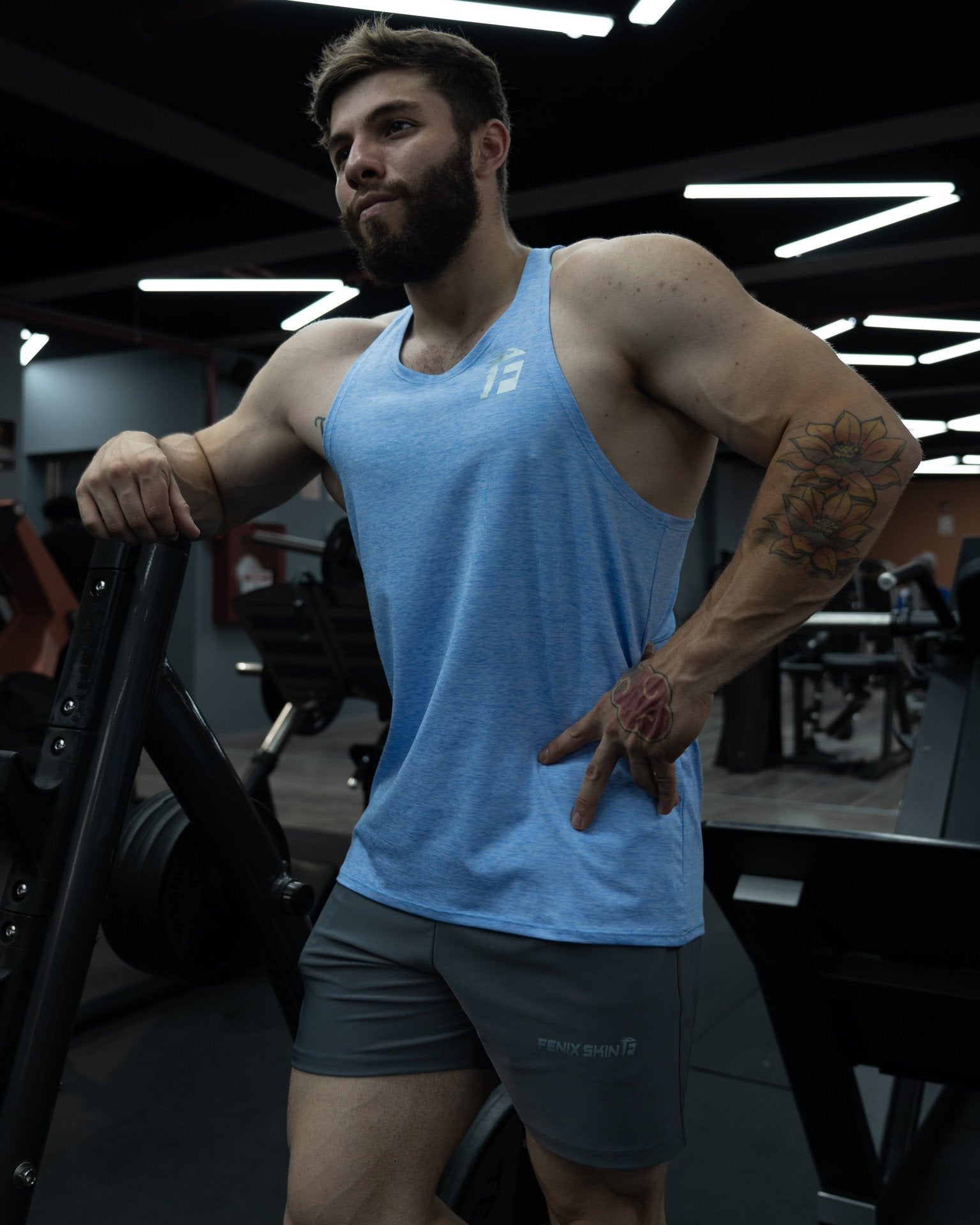 VERSATILITY DEGRADED TANK – LIGHT BLUE