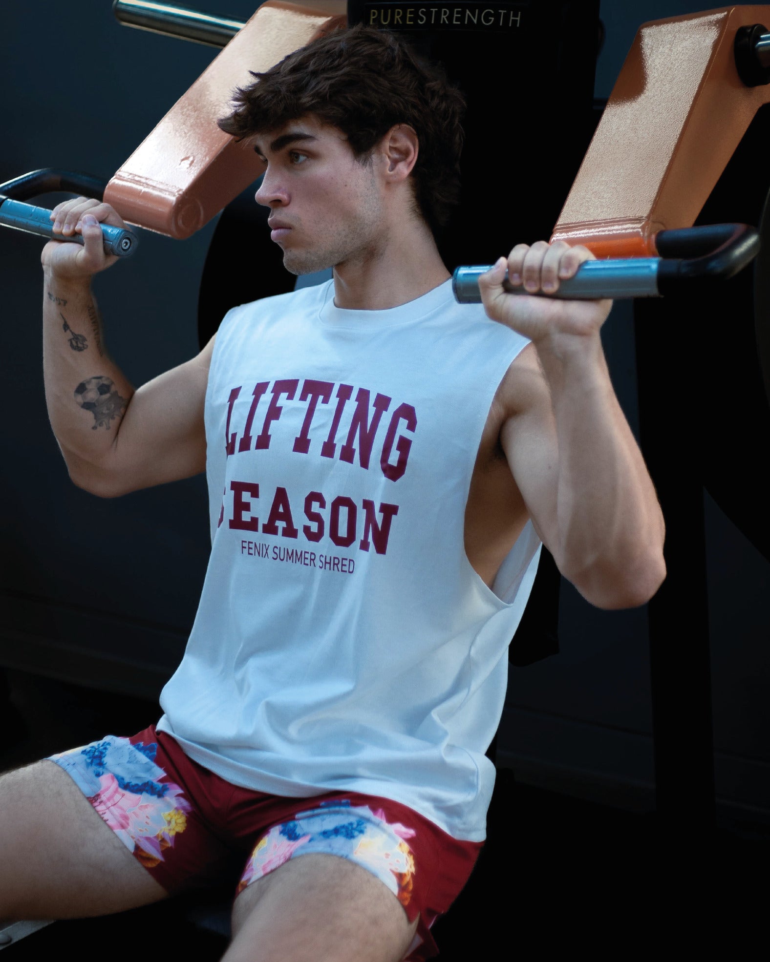 UNIVERSITY PUMP TANK - OFF WHITE