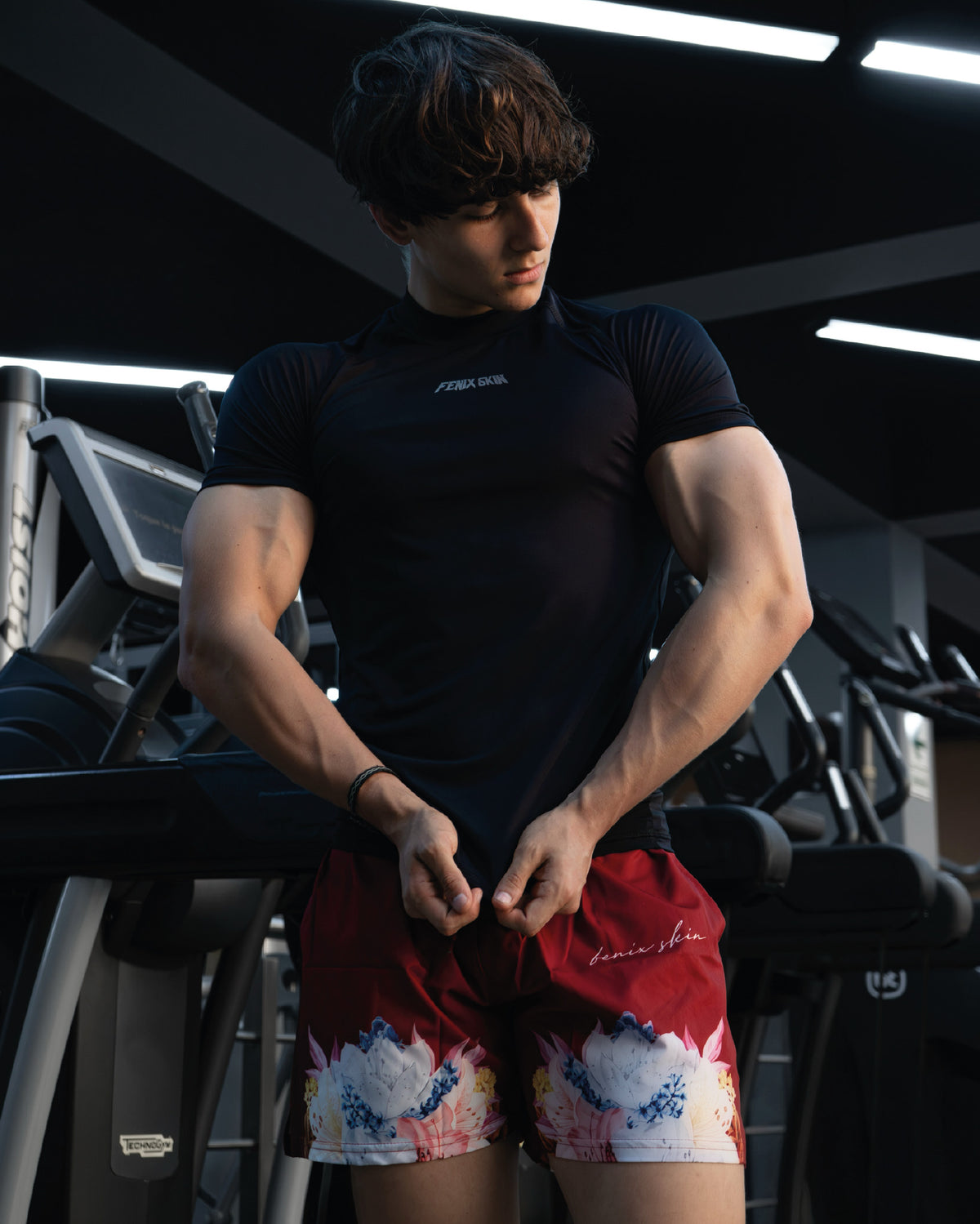 SW(R) SITH CORE – BLACK COMPRESSION T-SHIRT
