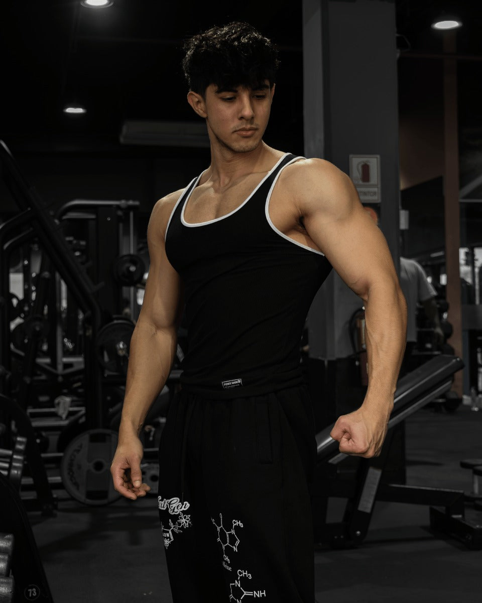 GTA ESSENTIAL RIB TANK - BLACK