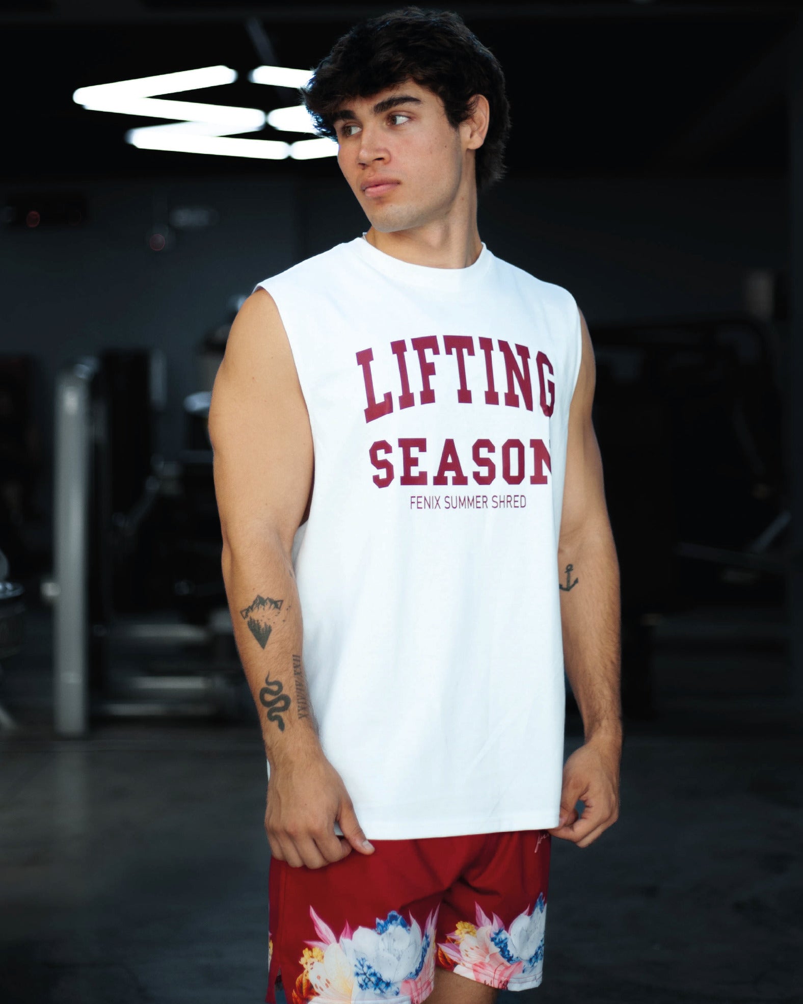 UNIVERSITY PUMP TANK - OFF WHITE