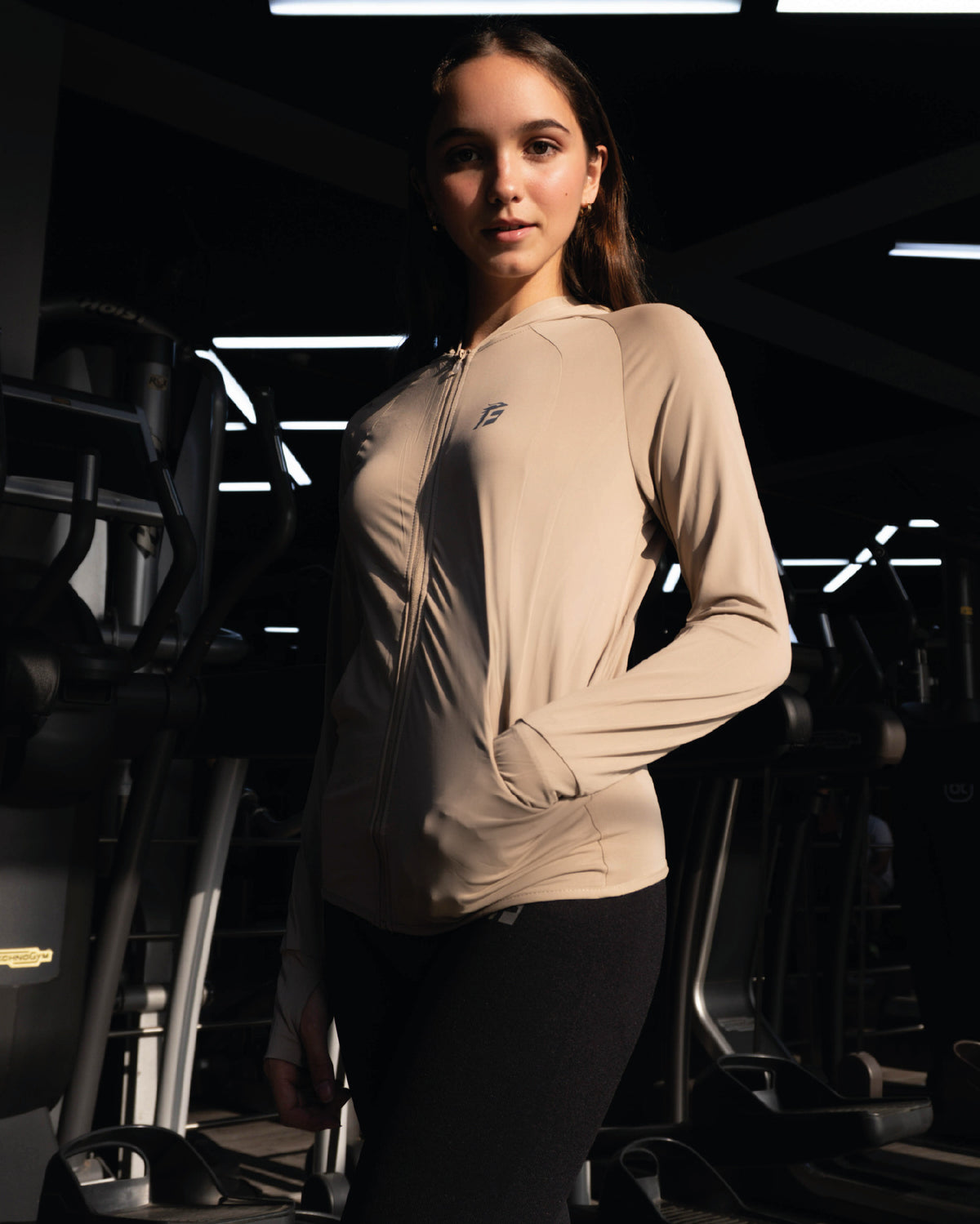 ACTIVE V2 SCULPT JACKET - BEIGE