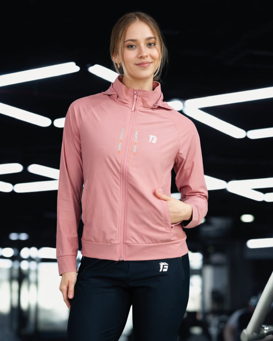 ACTIVE RUNNING JACKET-PINK