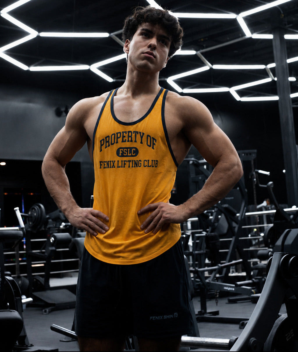 UNIVERSITY OLD SCHOOL STRINGER - YELLOW