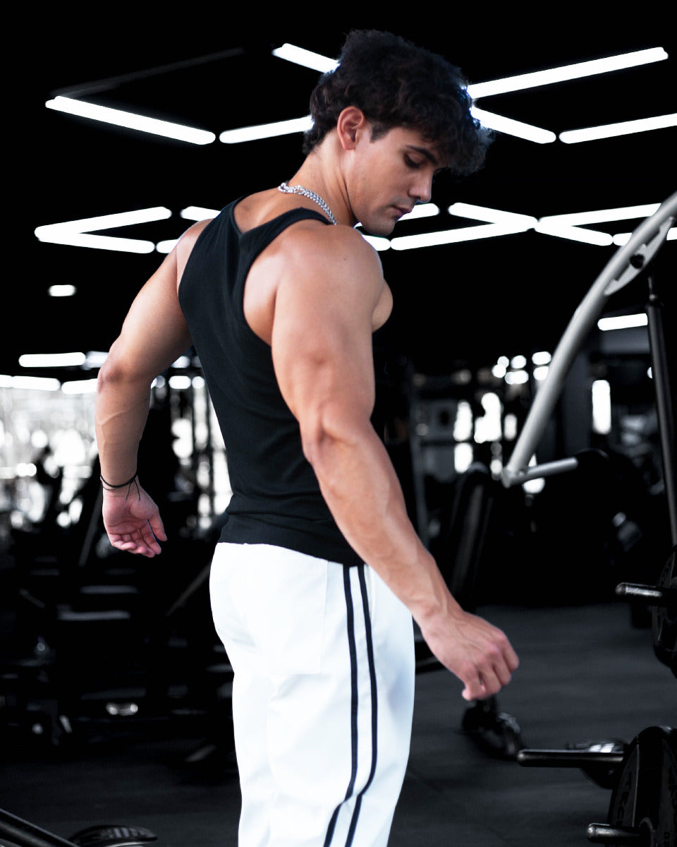 CALIFORNIA RIB TANK - BLACK