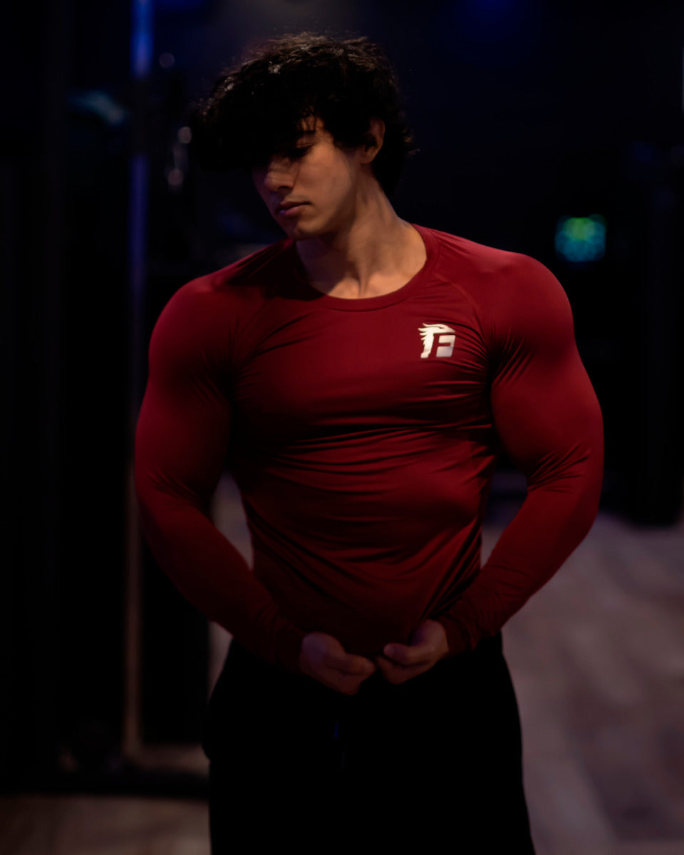 VERSATILITY LONGSLEEVE - RED