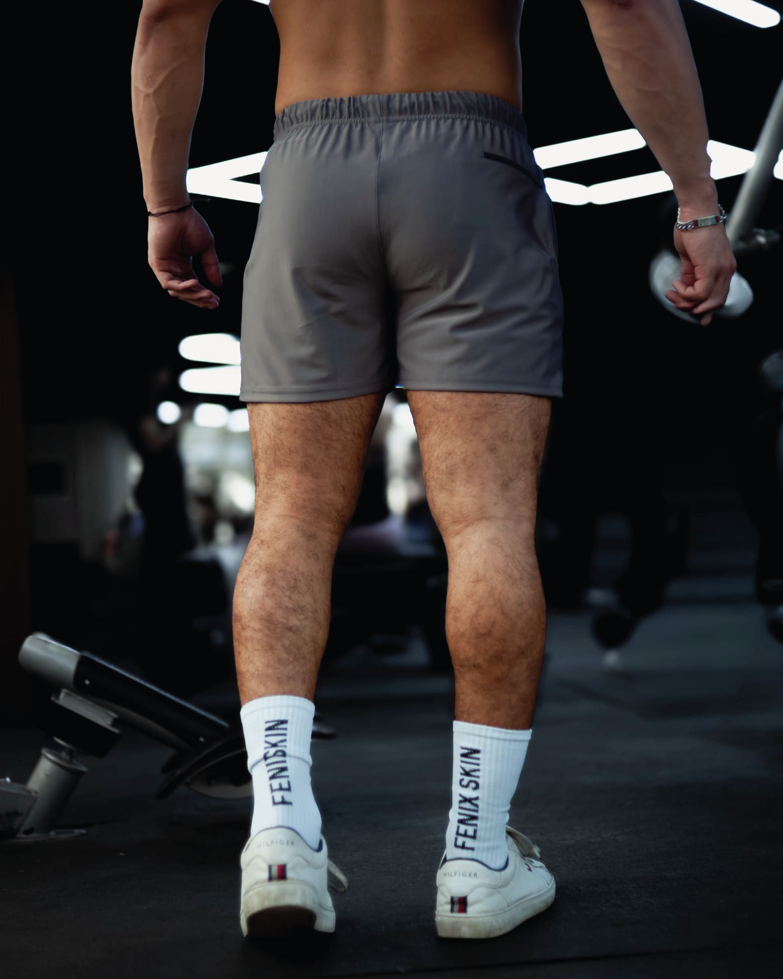 VERSATILITY SQUAT SHORT – GRAY ONYX