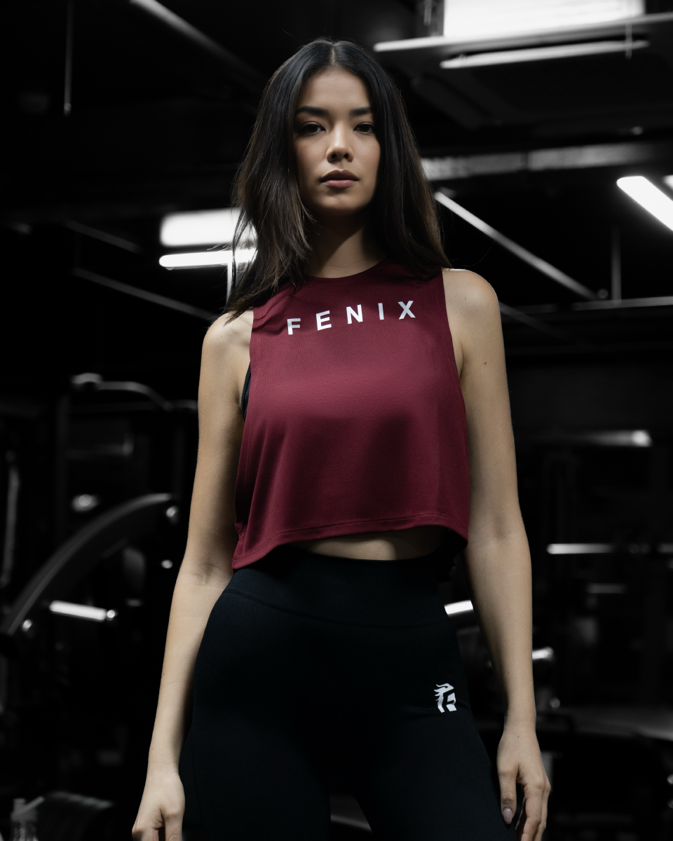 ESSENTIAL CROP TANK – WINE