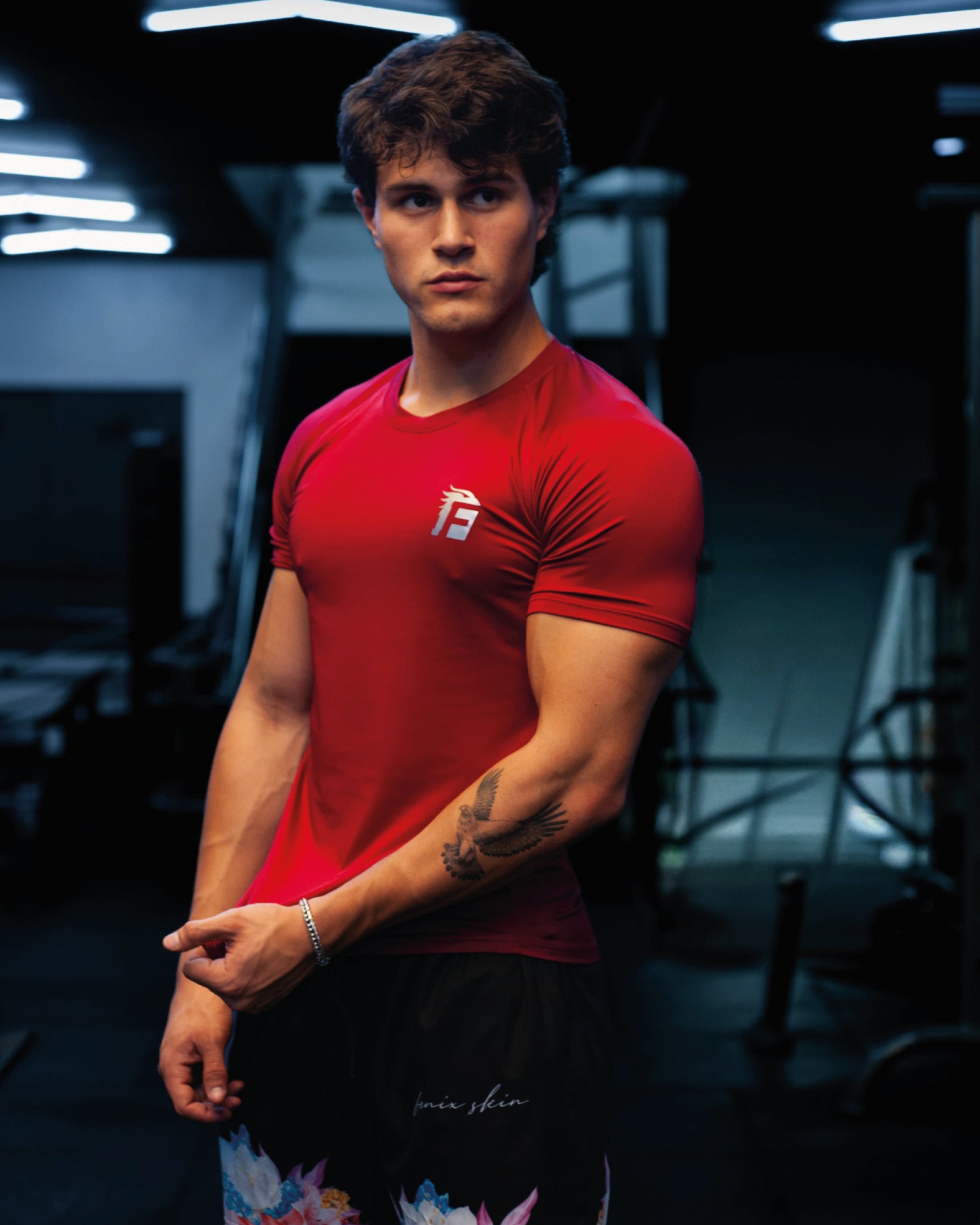 ICONIC ELEMENTAL T-SHIRT – IMPERIAL RED