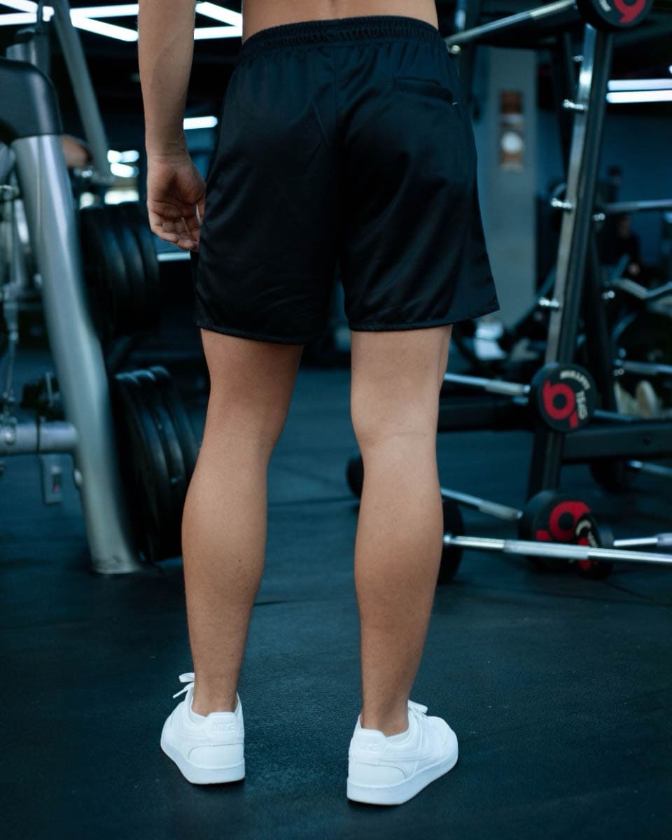 CALIFORNIA 5’ iNCH RAVE SHORT - NEON BLACK