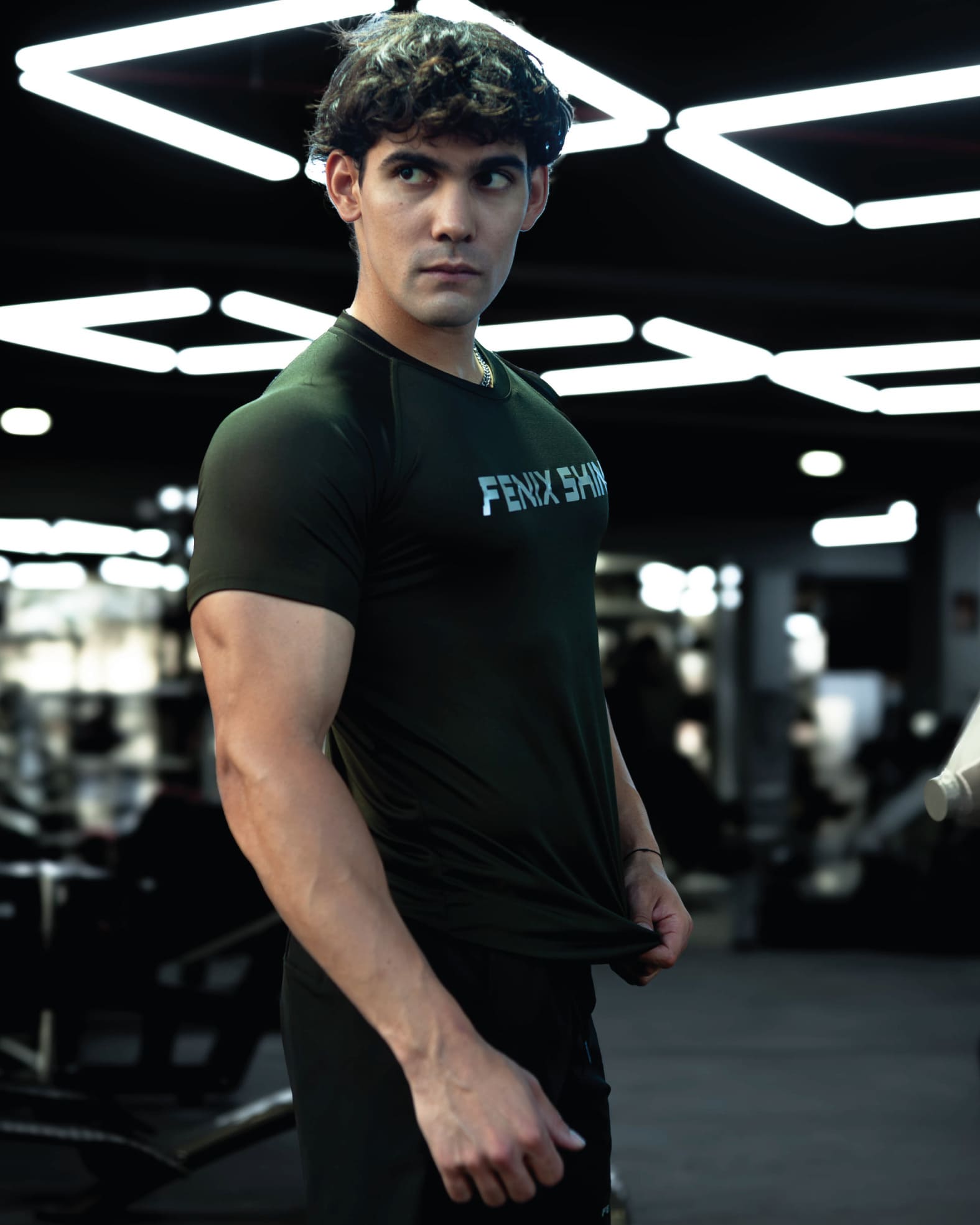 ICONIC SIGNATURE T-SHIRT - MILITARY GREEN