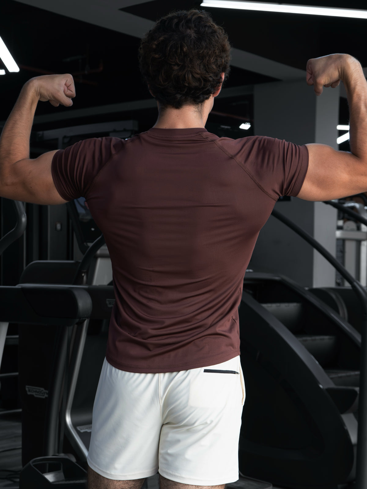 ICONIC ELEMENTAL T-SHIRT – DARK BROWN