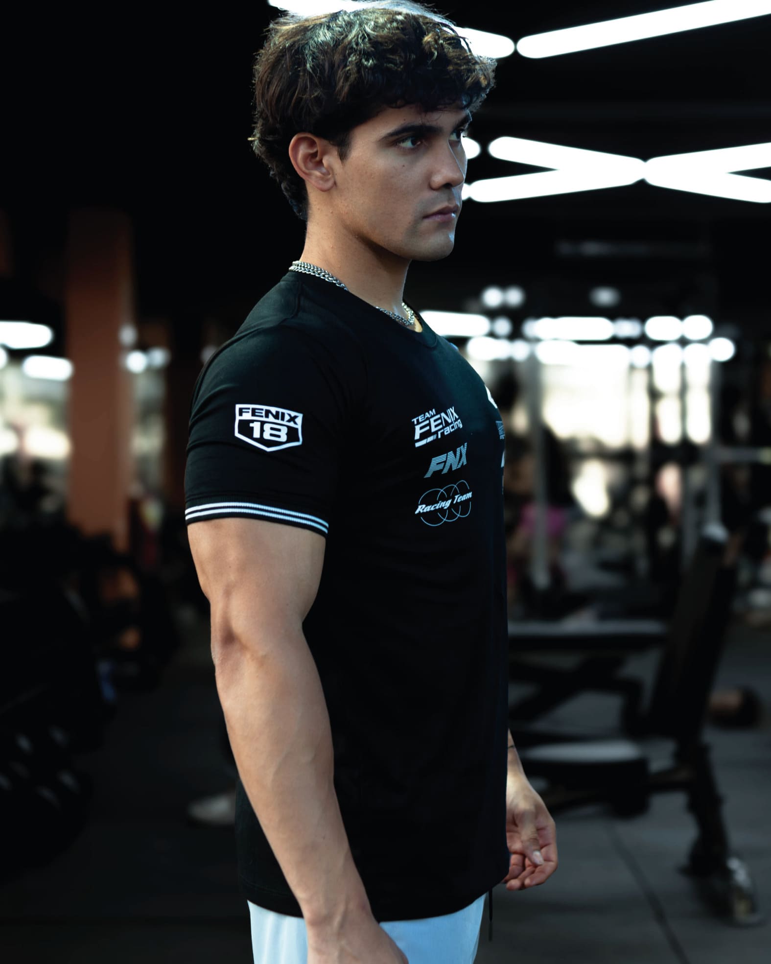 F1 PILOT T-SHIRT - BLACK