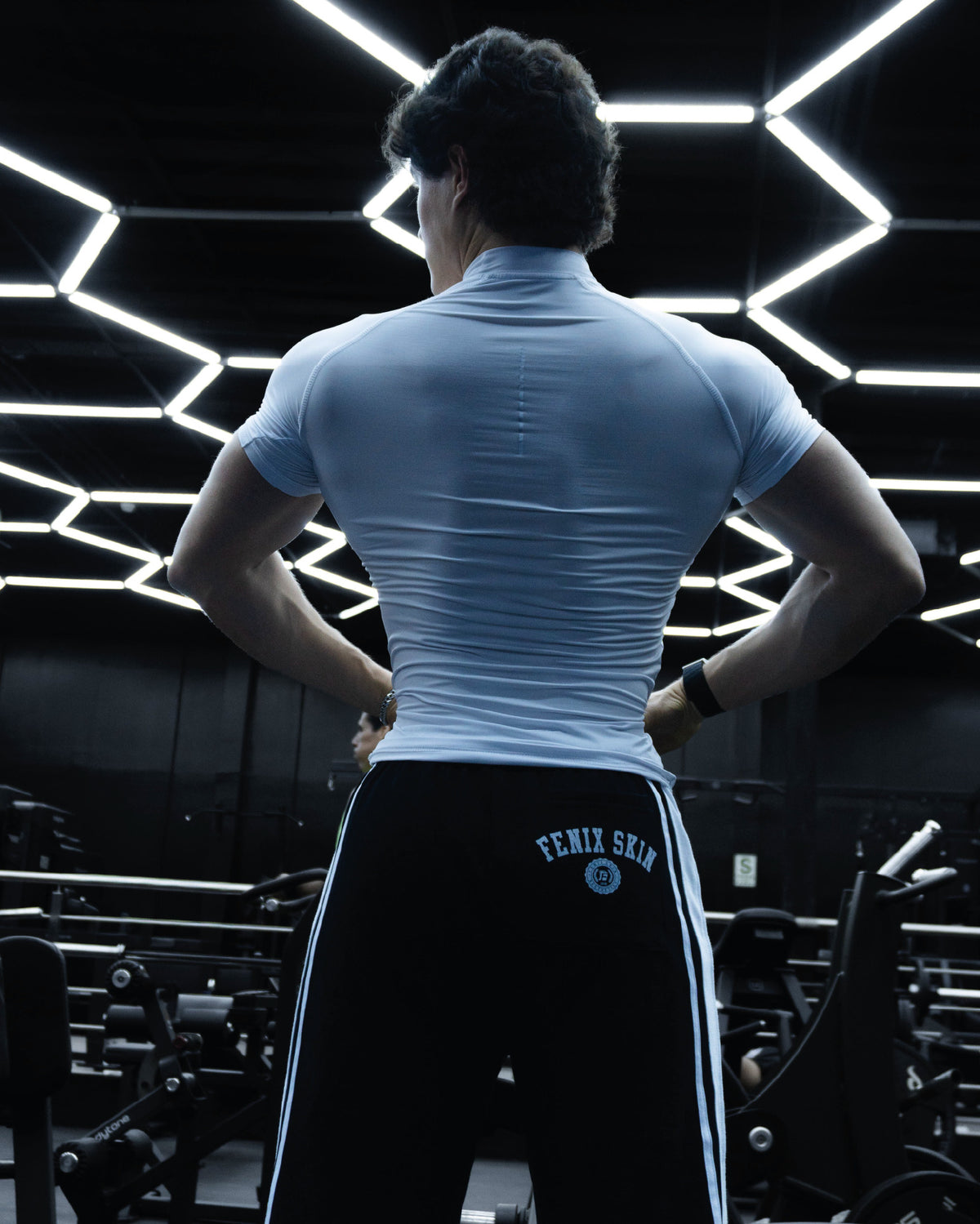 SW(R) SITH CORE – WHITE COMPRESSION T-SHIRT