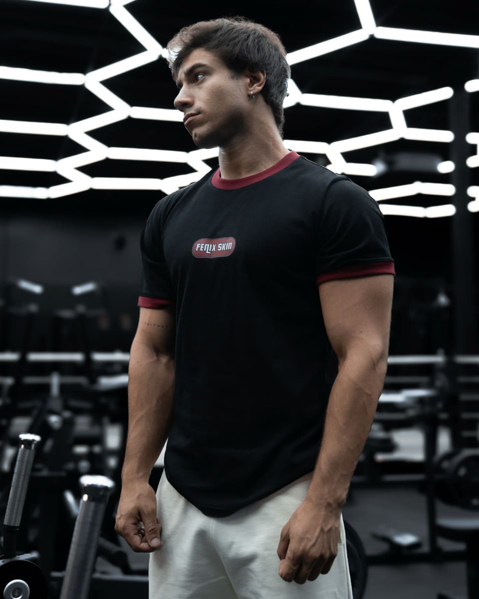 VICE CITY MUSCLE T-SHIRT - BLACK