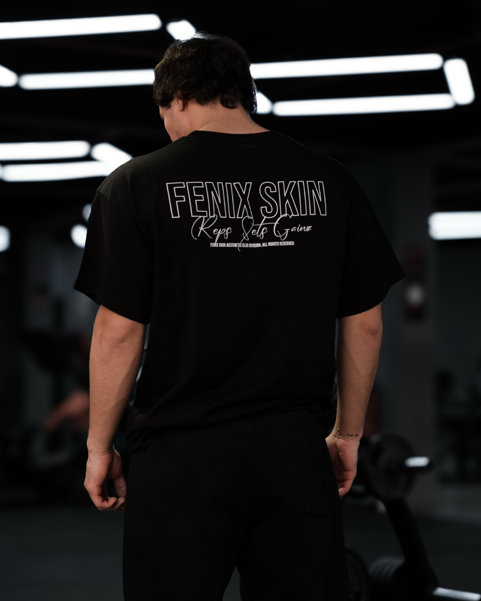 UNIVERSITY AESTHETIC CLUB PUMP COVER – BLACK