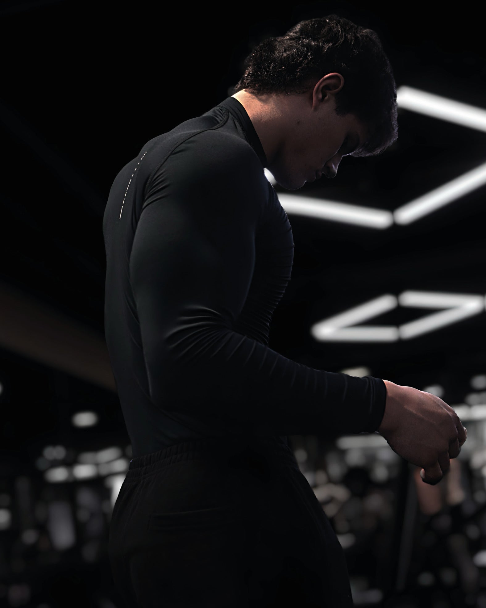 SW(R) SITH SHADOW - HIGH NECK COMPRESSION LONGSLEEVE