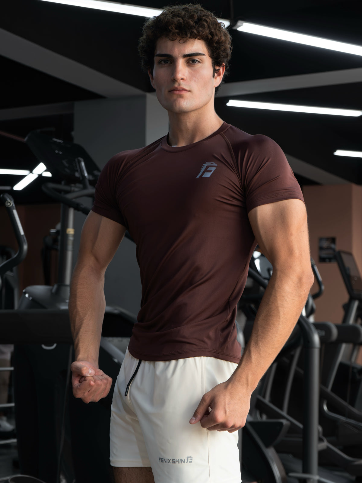 ICONIC ELEMENTAL T-SHIRT – DARK BROWN