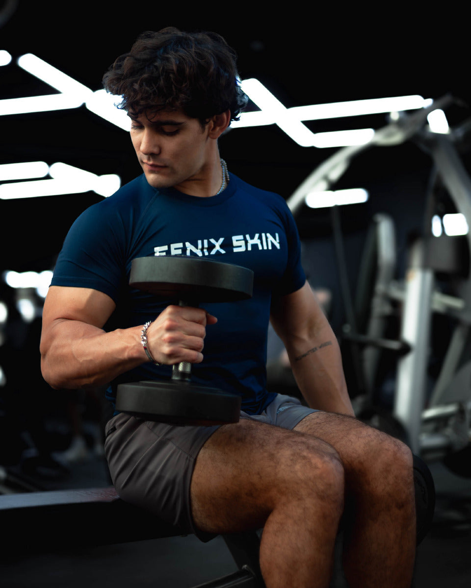 ICONIC SIGNATURE T-SHIRT - BLUE