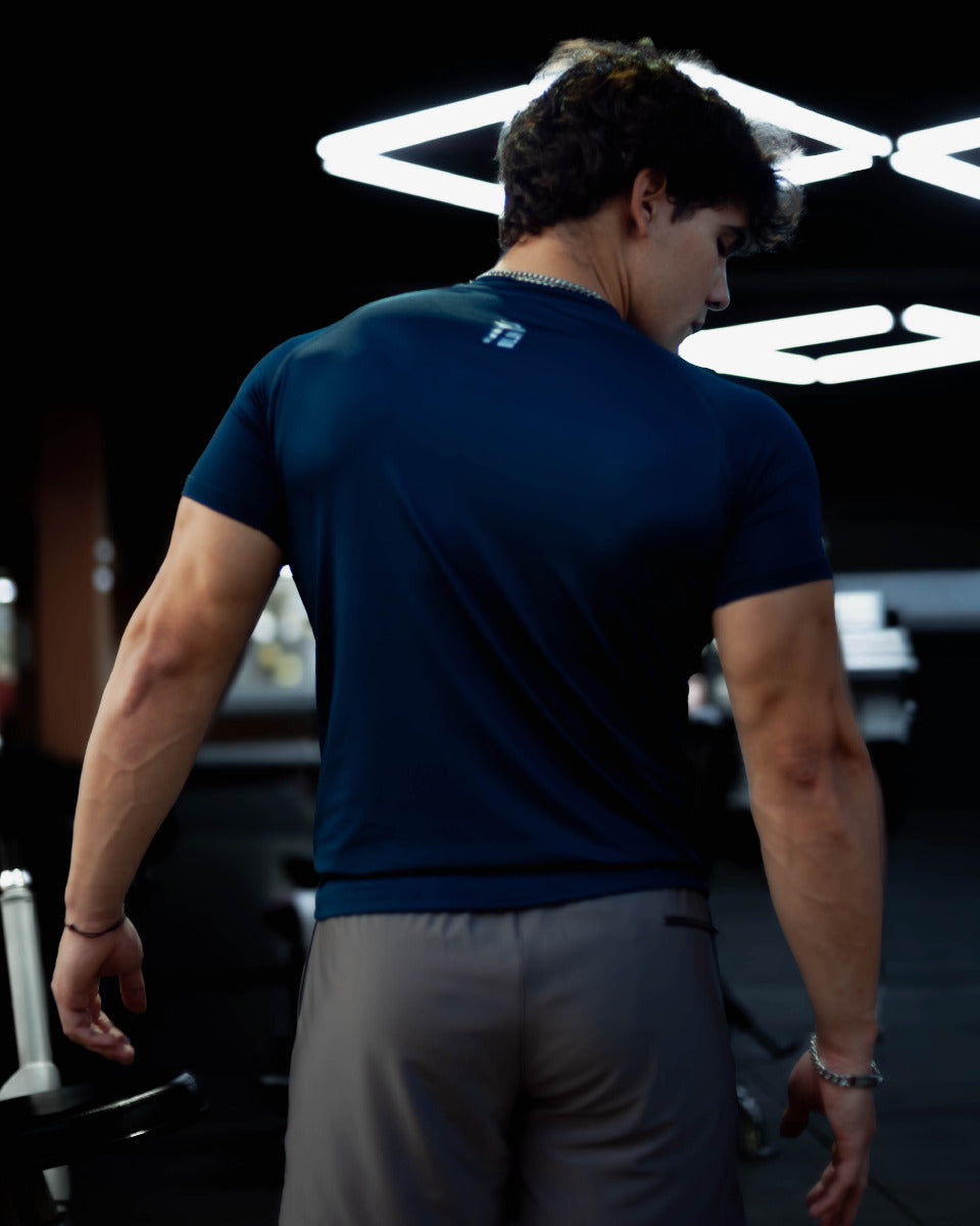 ICONIC SIGNATURE T-SHIRT - BLUE