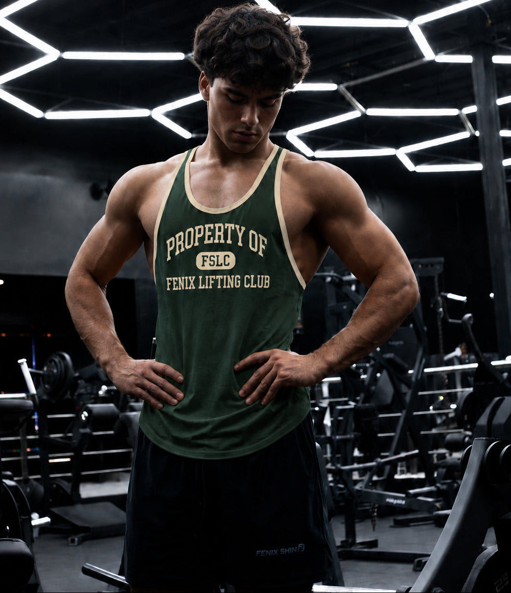 UNIVERSITY OLD SCHOOL STRINGER - MILITARY GREEN
