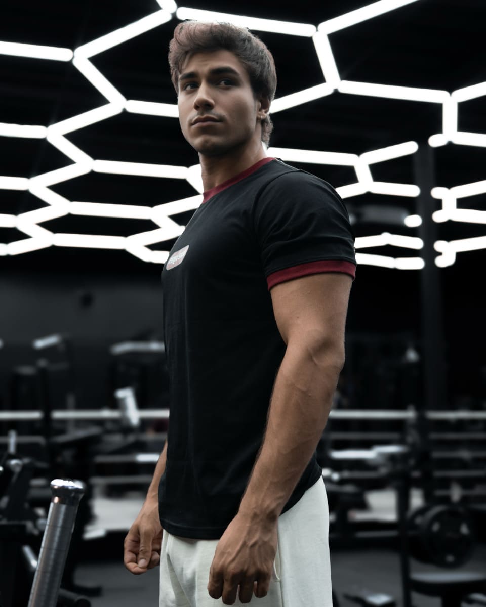 VICE CITY MUSCLE T-SHIRT - BLACK
