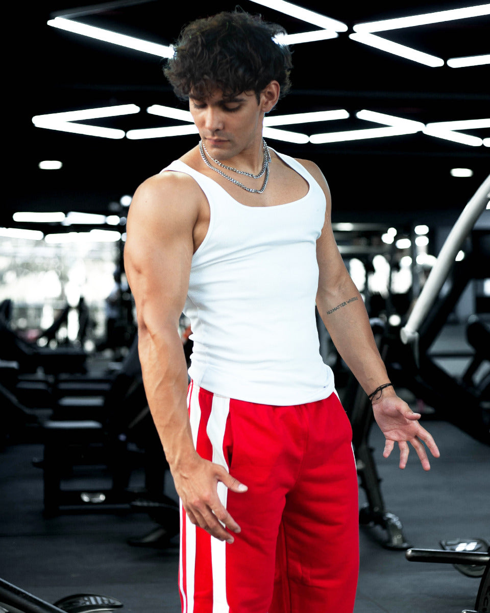 CALIFORNIA RIB TANK - WHITE