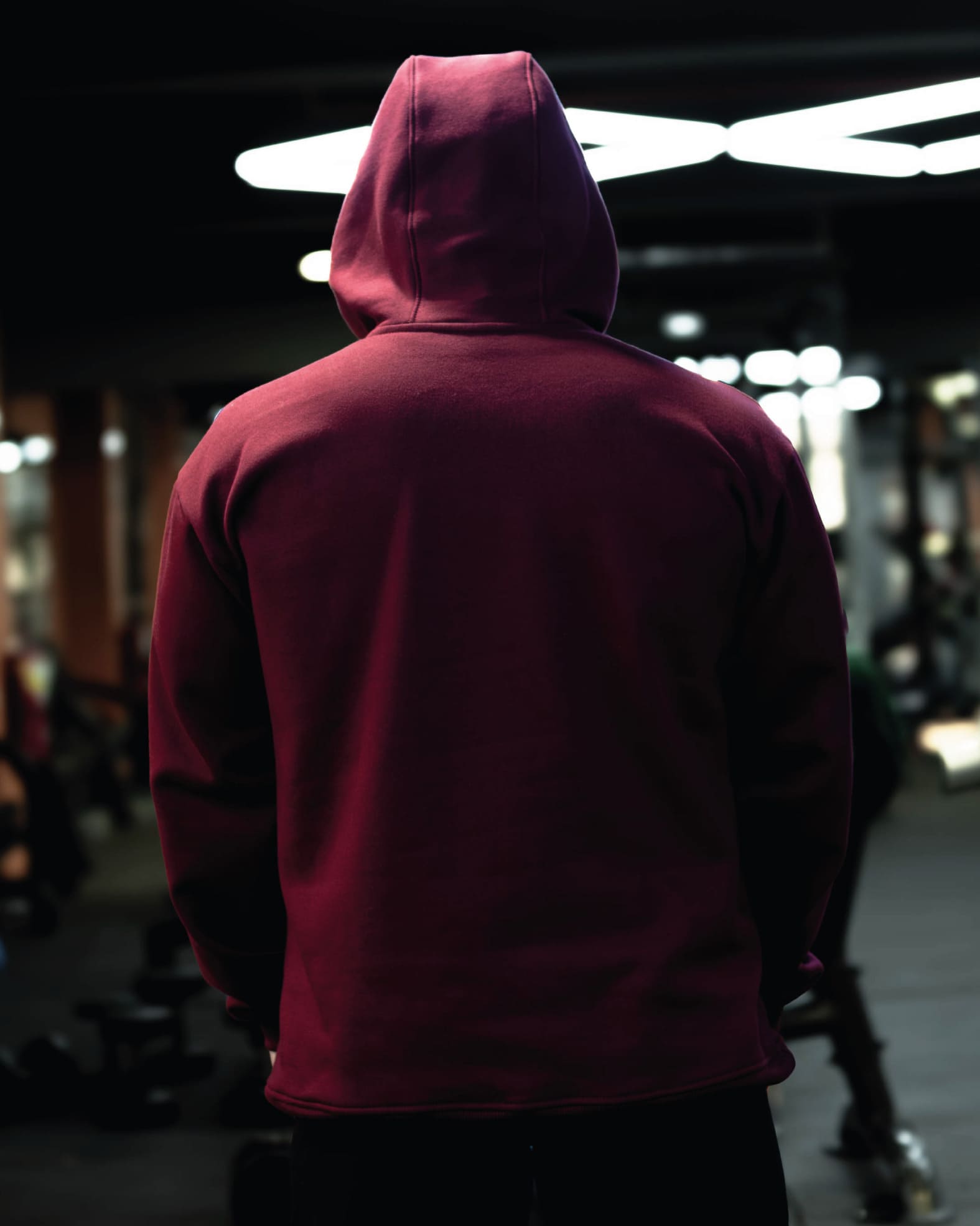 FROST MINIMAL HOODIE - RED