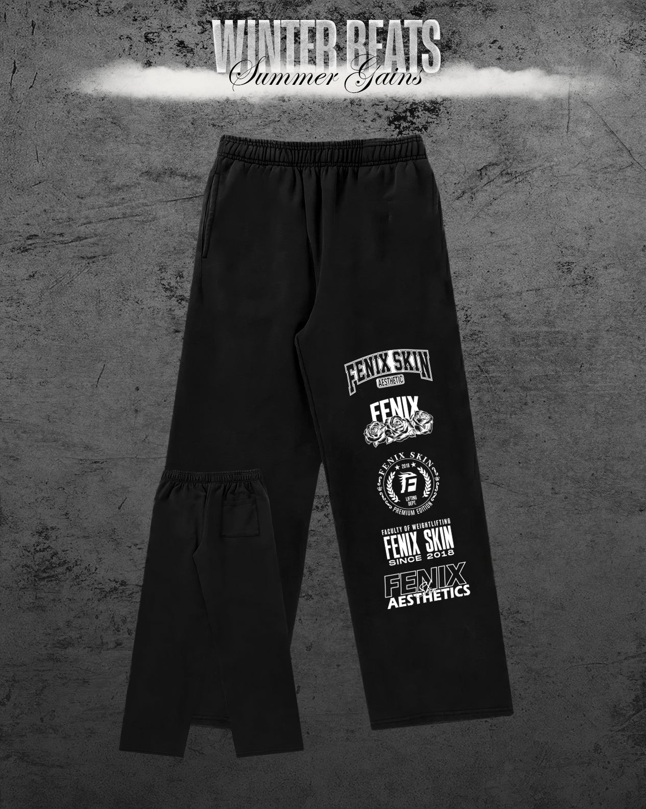 WINTER BEAT BULK SIGNATURE JOGGER – BLACK