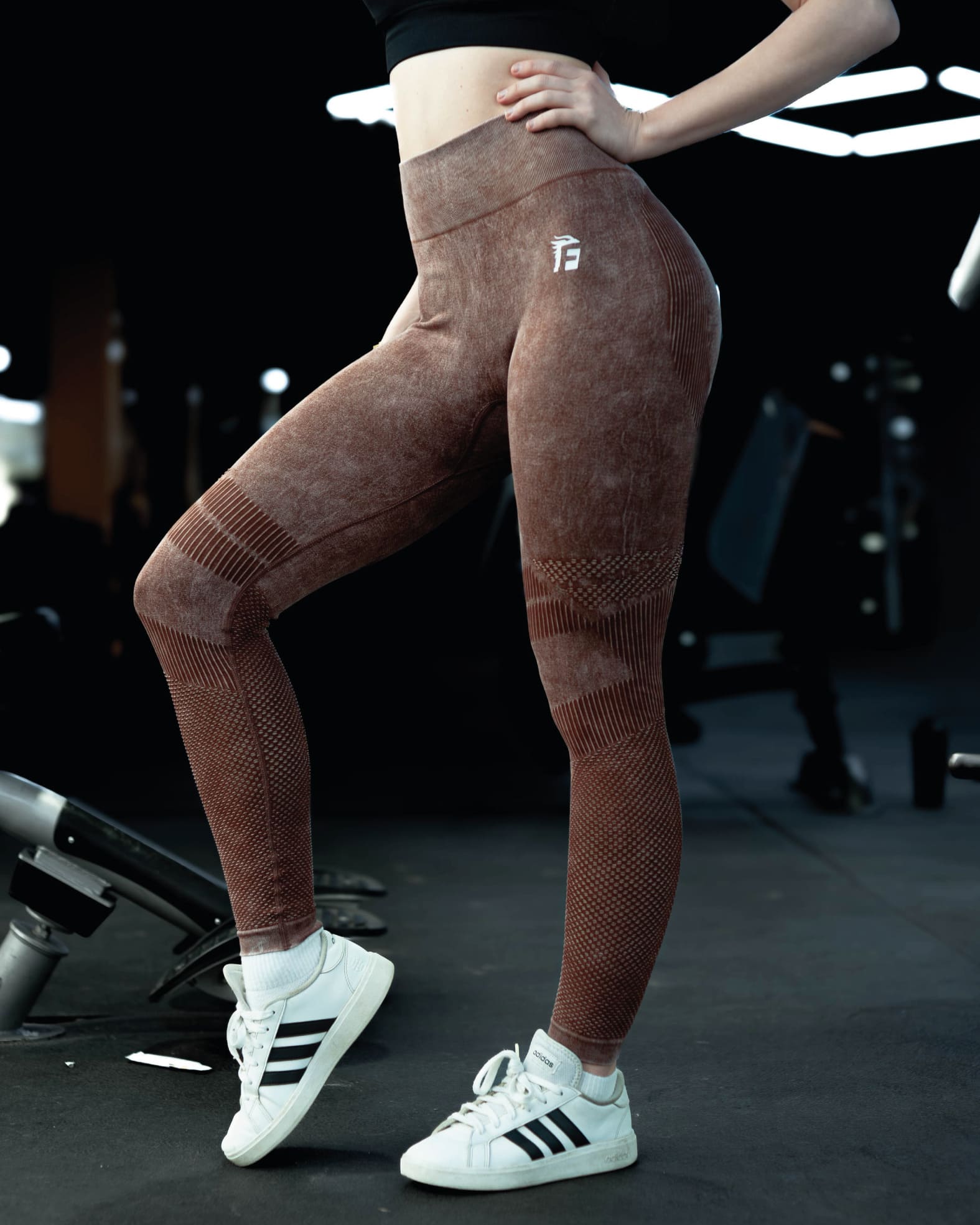 LASER LEGGING - HAZELNUT BROWN