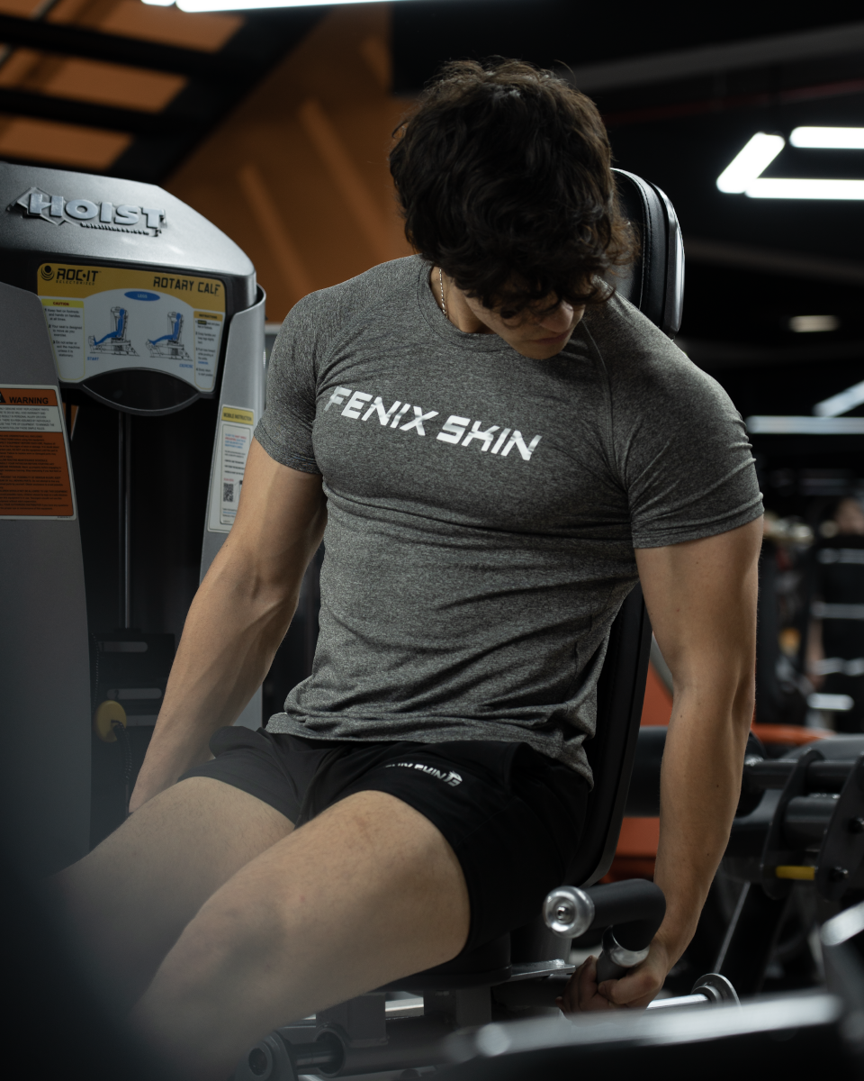 ICONIC SIGNATURE T-SHIRT – GRAY