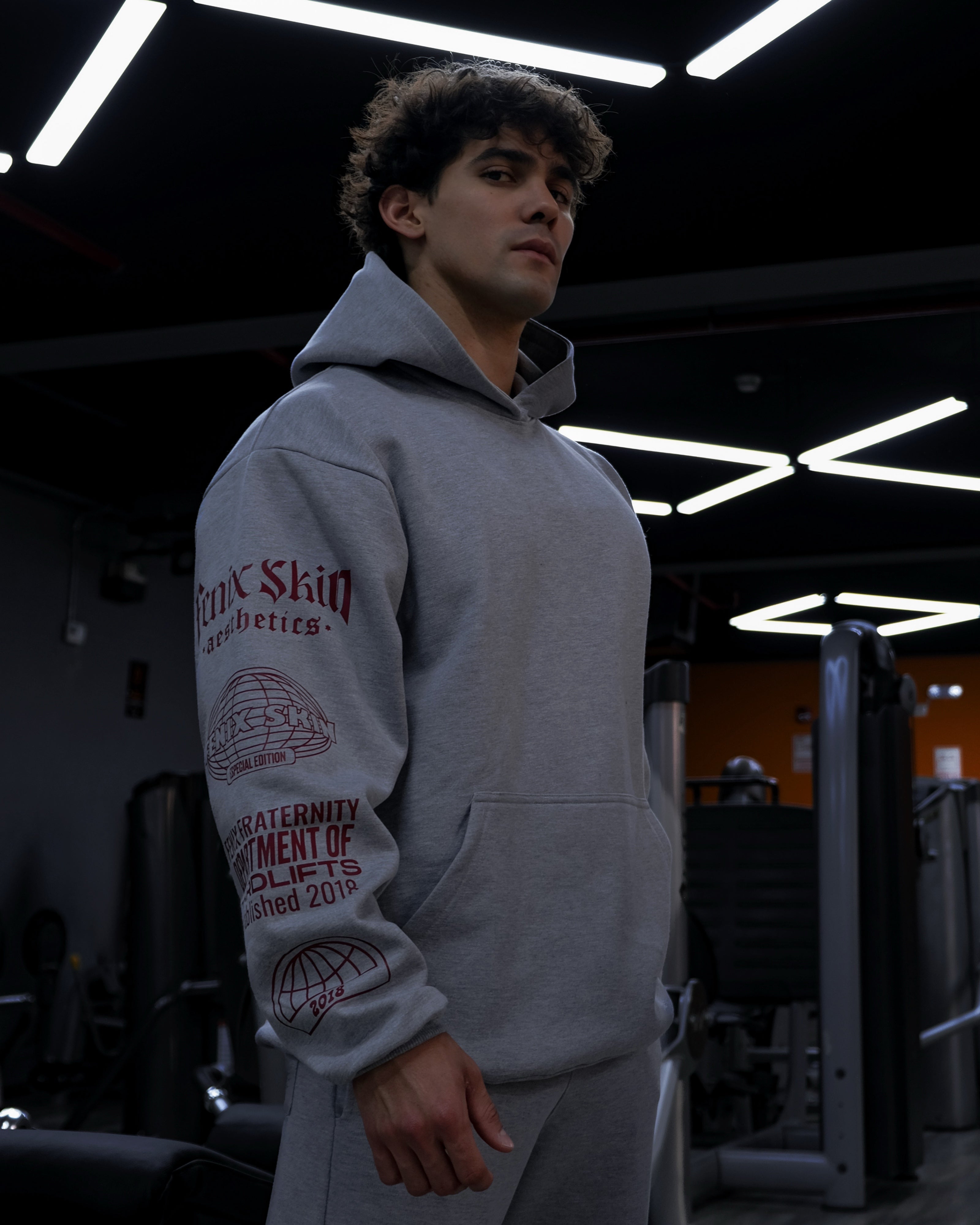 WINTER BEAT BULK ERA HOODIE – GRAY