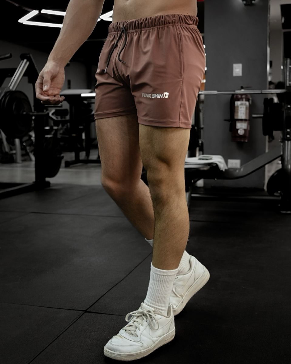 VERSATILITY SQUAT SHORT – SIENNA BROWN