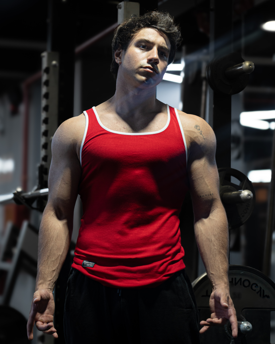 GTA ESSENTIAL RIB TANK – ARIA RED