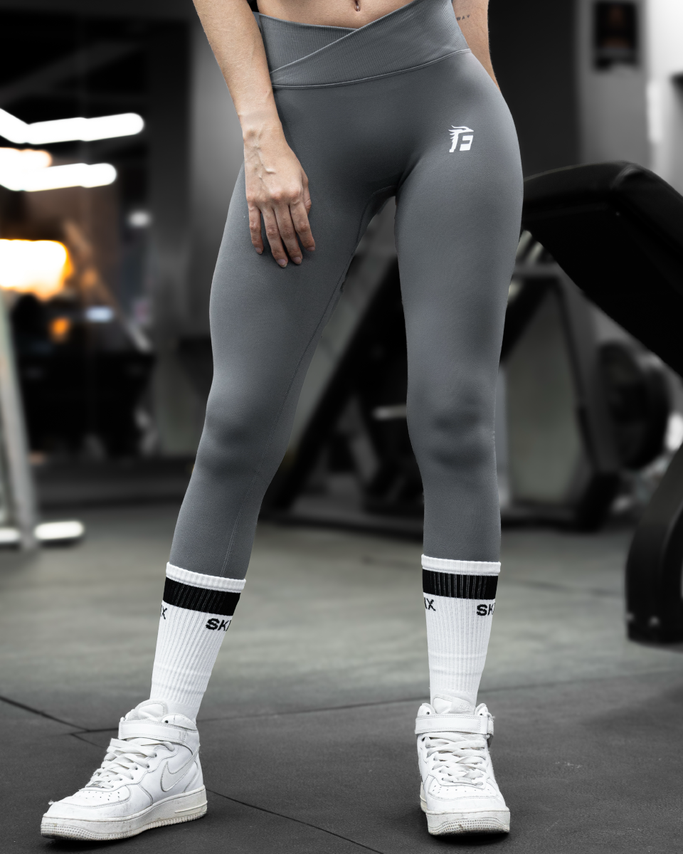 ACTIVE "V-SHAPE" LEGGING – BROWN
