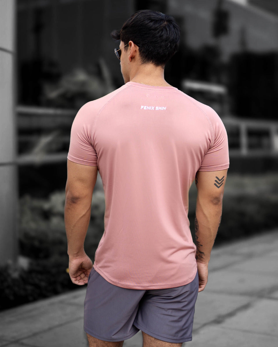 ICONIC ELEMENTAL T-SHIRT – SOFT ROSE.