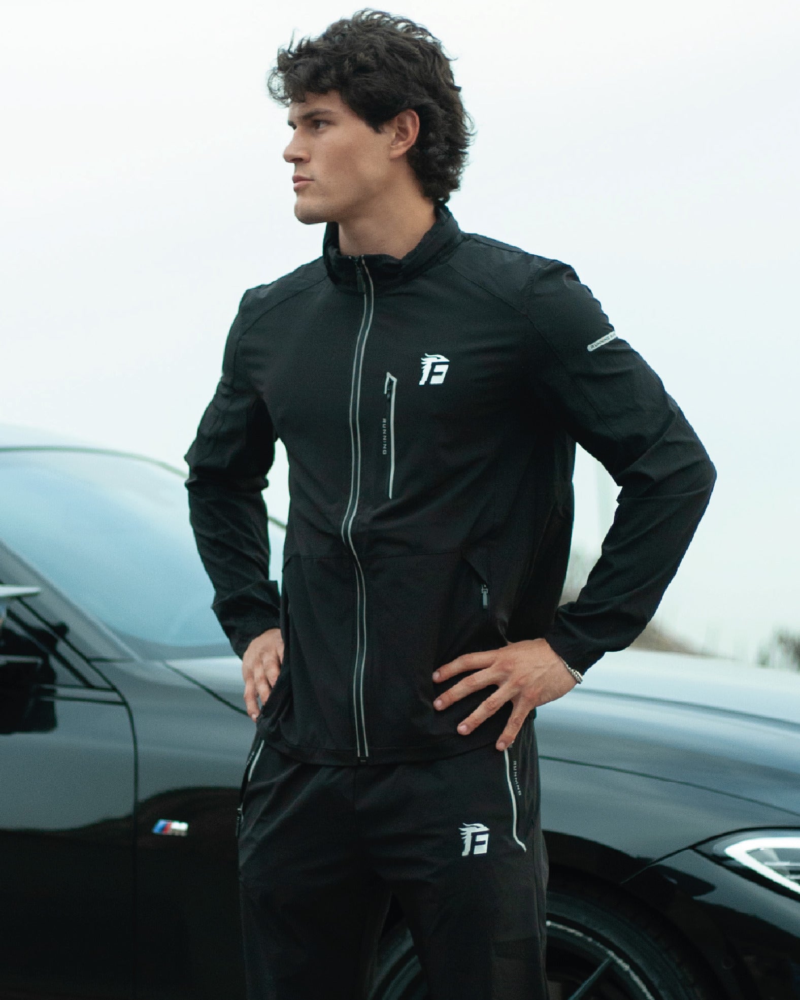 TACTICAL ZERO GRAVITY RUNNING JACKET - CARBON BLACK