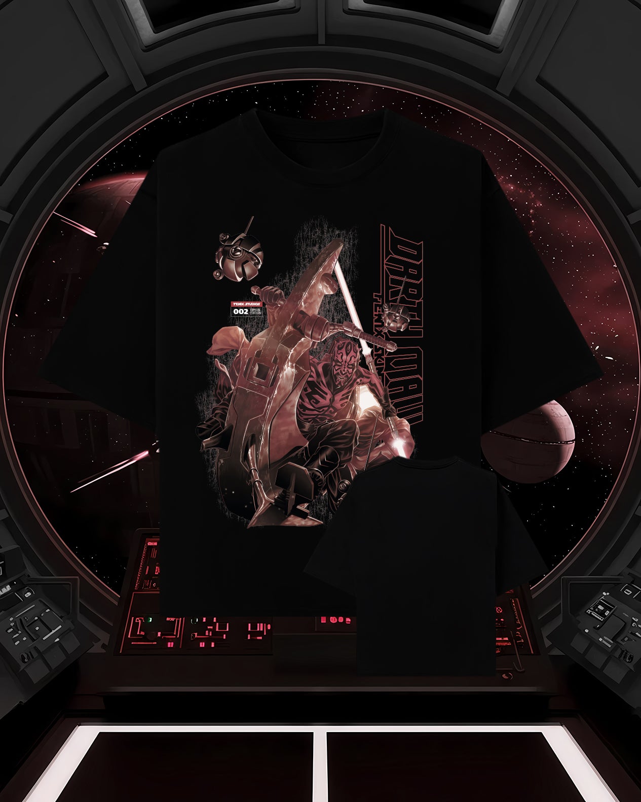 SW(R) DARTH MAUL #02 - COMIC COVER TEE
