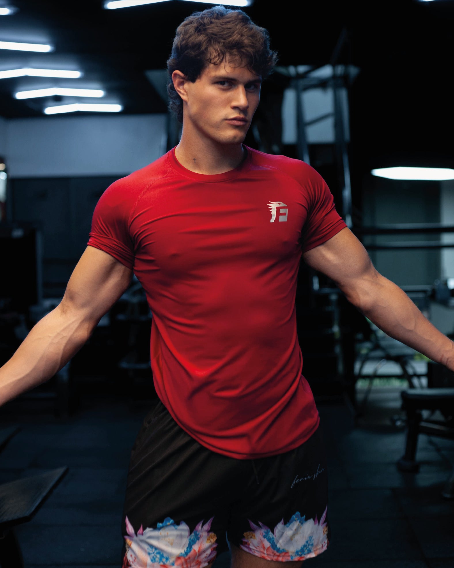 ICONIC ELEMENTAL T-SHIRT – IMPERIAL RED