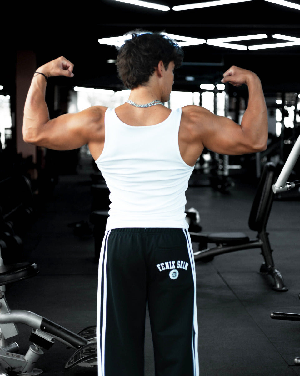 CALIFORNIA RIB TANK - WHITE